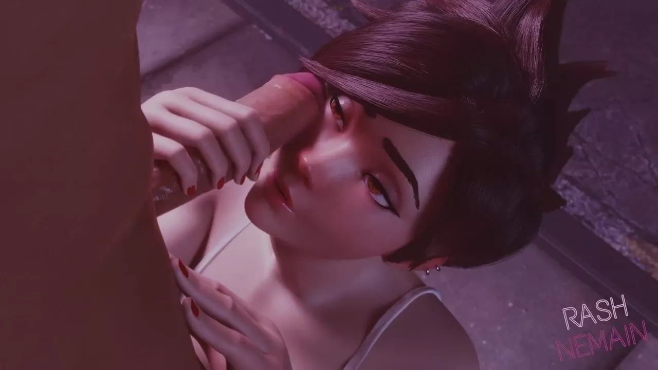 Overwatch tracer blowjob