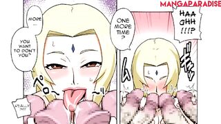 Tsunade X 4 Guys (Horny Tsunade having Sex with 4 Guys)