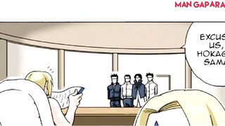 Tsunade X 4 Guys (Horny Tsunade having Sex with 4 Guys)