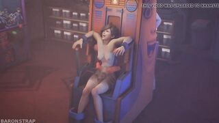 Tracer Is Tickled In DVA's Arcade