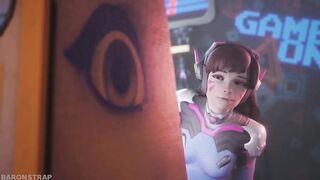 Tracer Is Tickled In DVA's Arcade