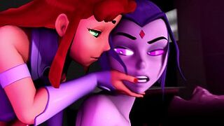 Raven x Starfire