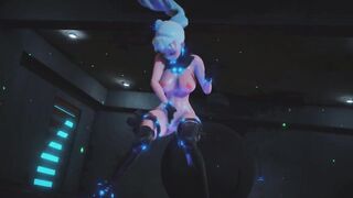 Mmd R18 Weiss Schnee Gantz Suit Don’t try to Cum Quickly Fap Challenge