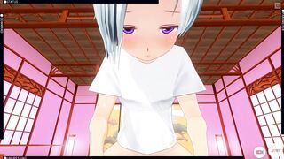 3D HENTAI POV little Sister Saddled your Cock