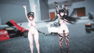 Mmd R18 among us Girl - Weiss Schnee and Ruby Rose Workout 3d Hentai