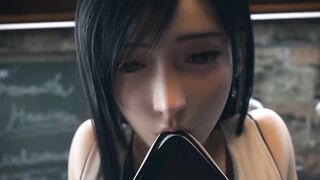 Tifa Lockhart And Cloud Strife - Seventh Heaven