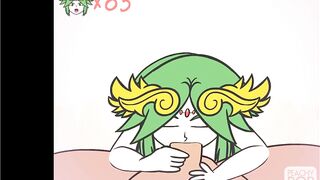 Super Smash Girls Titfuck! Palutena