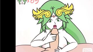 Super Smash Girls Titfuck! Palutena