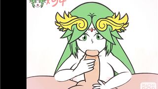 Super Smash Girls Titfuck! Palutena