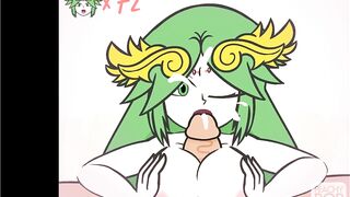 Super Smash Girls Titfuck! Palutena