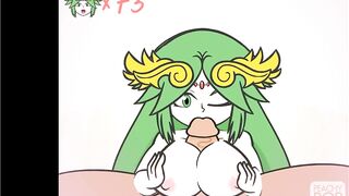 Super Smash Girls Titfuck! Palutena