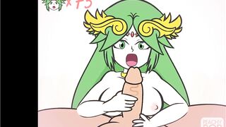 Super Smash Girls Titfuck! Palutena