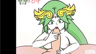 Super Smash Girls Titfuck! Palutena