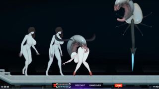 Alien Quest (part 1). the Attack of Lesbians and Winged Monsters | Anime