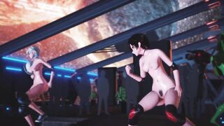 Mmd R18 Office Fuck Coco Adel Velvet Scarlatina 3d Hentai