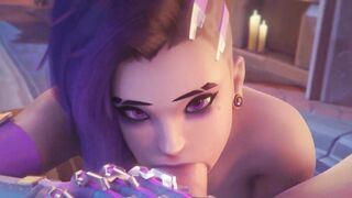 Overwatch - Sombra Public Anal (Animation With Sound)