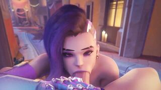 Overwatch - Sombra Public Anal (Animation With Sound)