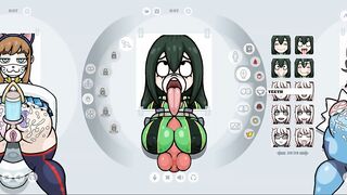 Fapwall Rule 34 Hentai game tsuyu asui from my hero academy