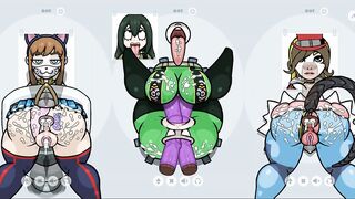 Fapwall Rule 34 Hentai game tsuyu asui from my hero academy