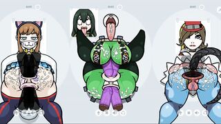 Fapwall Rule 34 Hentai game tsuyu asui from my hero academy