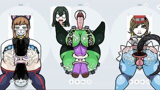 Fapwall Rule 34 Hentai game tsuyu asui from my hero academy