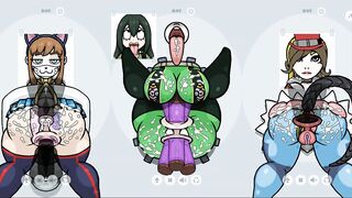 Fapwall Rule 34 Hentai game tsuyu asui from my hero academy