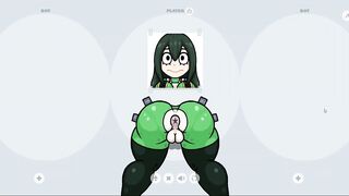 Fapwall Rule 34 Hentai game tsuyu asui from my hero academy