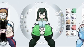 Fapwall Rule 34 Hentai game tsuyu asui from my hero academy