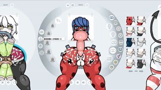 Fapwall Rule 34 Hentai game Miracolous ladybug 3 dick 1 hole