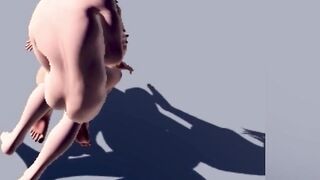 3d animated babe fuck doggy