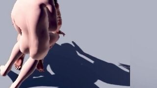 3d animated babe fuck doggy