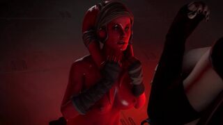 Dark Rey And A Twi'lek