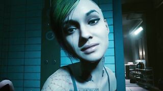 Cyberpunk 2077 - Lesbian FULL Sex with Judy Alvarez, XMod