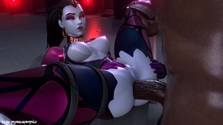 Widowmaker Insane Anal Session BBC Version