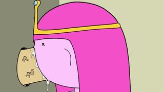 Princess Bubblegum Finds a Gloryhole and Sucks Dick - Adventure Time Porn Parody