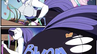 MLP Growing Potion Ch2 - Expansion Hentai Comic