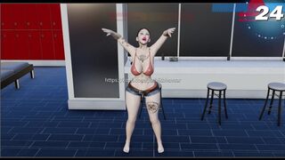 Hot & Sexy 3D Girl Dances.