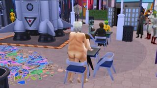 Santa Claus Loves to Fuck from behind | Wicked Whims Sims