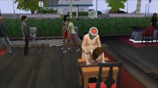 Santa Claus Loves to Fuck from behind | Wicked Whims Sims