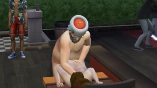 Santa Claus Loves to Fuck from behind | Wicked Whims Sims