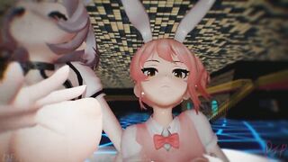 MMD R18 Mika and Sirius Sistar - Shake it 1224