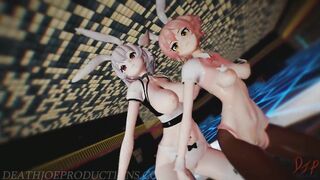 MMD R18 Mika and Sirius Sistar - Shake it 1224