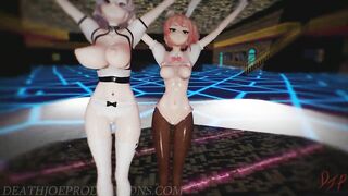 MMD R18 Mika and Sirius Sistar - Shake it 1224