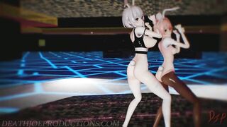 MMD R18 Mika and Sirius Sistar - Shake it 1224