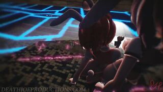 MMD R18 Mika and Sirius Sistar - Shake it 1224