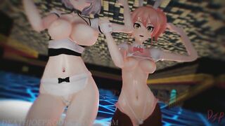 MMD R18 Mika and Sirius Sistar - Shake it 1224