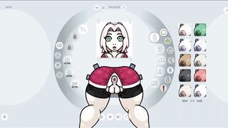 Fapwall [rule34 Hentai Game] Sakura from Naruto is taking 6 Penis at once