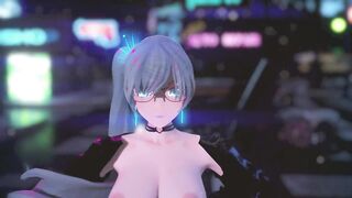 MMD R18 RWBY Weiss Hot and Sexy say Good Night Kiss