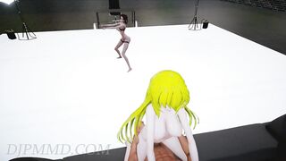 Misaka Dancing and Misaki having Sex - Hyolyn - say my name 1343