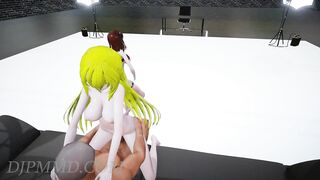 Misaka Dancing and Misaki having Sex - Hyolyn - say my name 1343